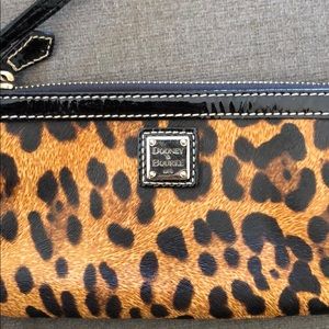 Dooney & Bourke cheetah wristlet